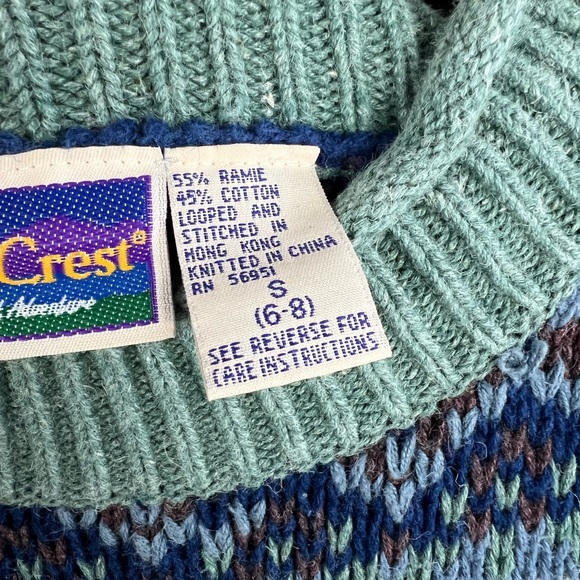 NorthCrest | Vintage Ski Themed Sweater - Picture 6 of 8